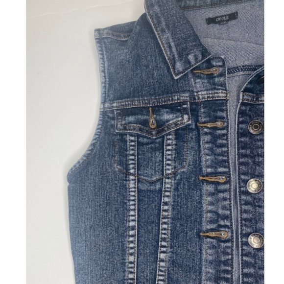 Denim Vest by Croft & Barrow - Picture 3 of 7